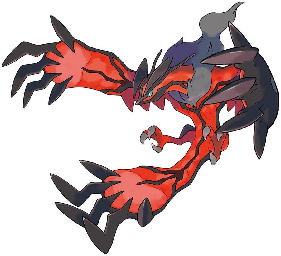 Yveltal, the iconic mascot of Pokémon Y, embodies the concept of destruction.