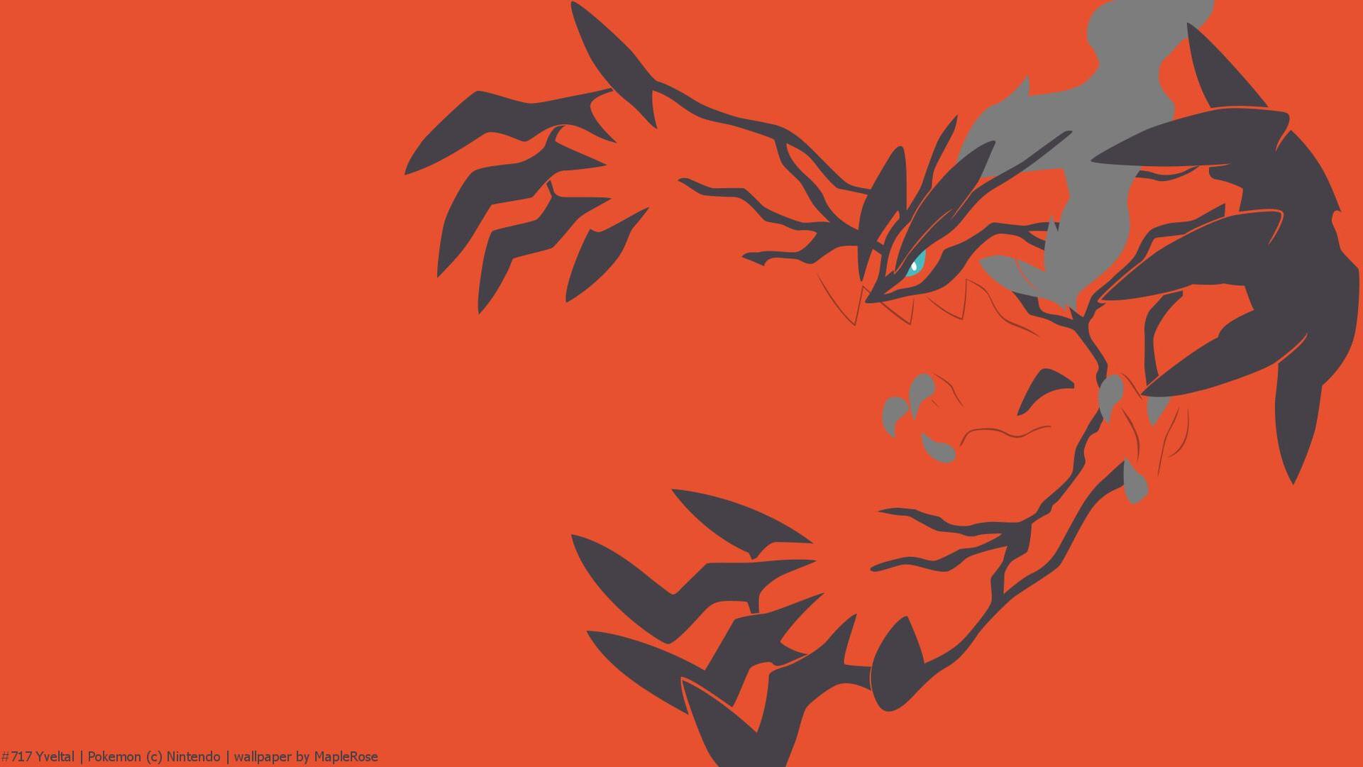 Yveltal's design cleverly mirrors the letter 'Y' using its wings and tail.
