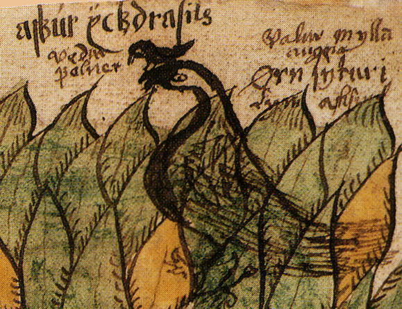 Norse mythological concepts of the world tree heavily influenced the creation of the Kalos region's legendary trio.