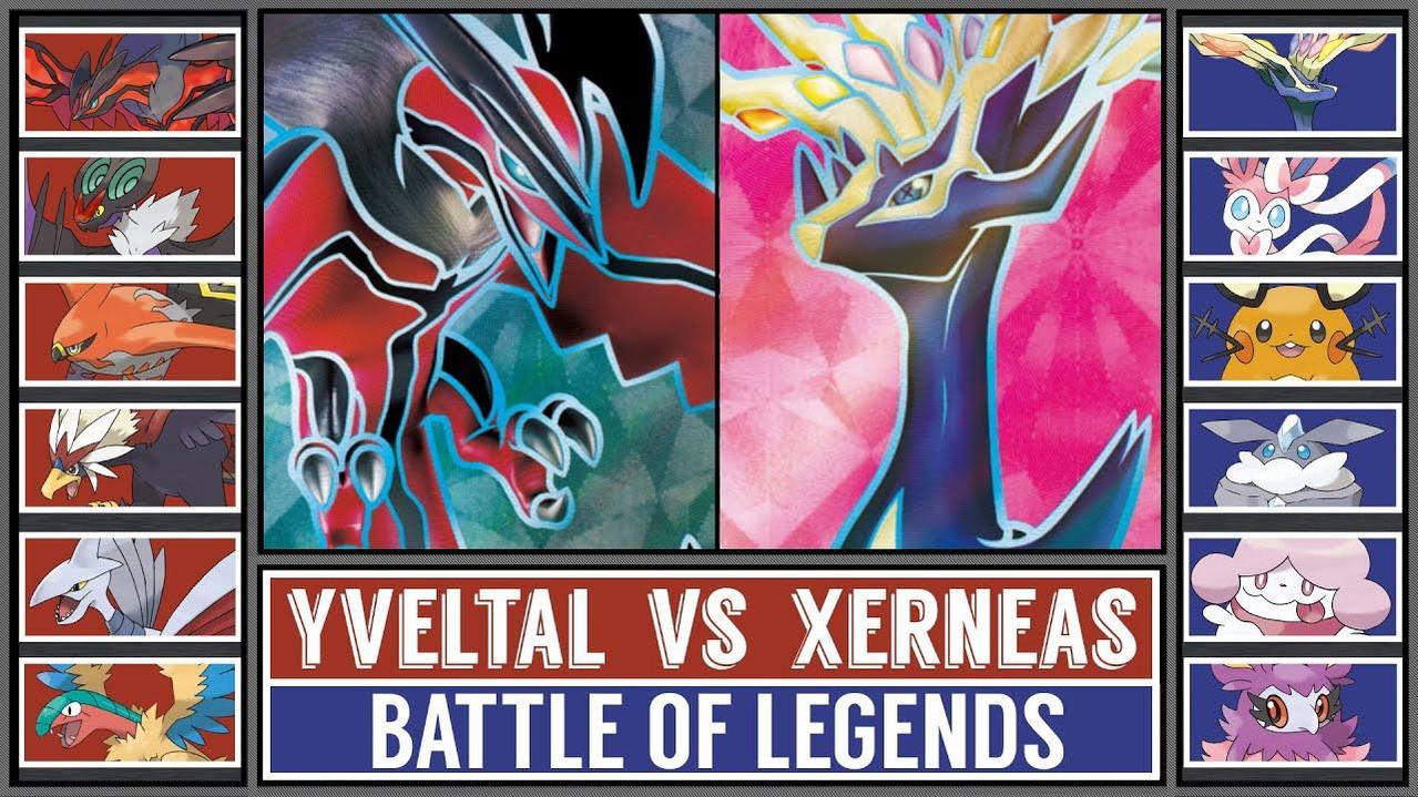 Yveltal and Xerneas represent the eternal cycle of life, death, and rebirth.
