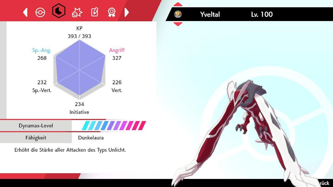 With balanced offensive stats and high bulk, Yveltal can adapt to almost any combat scenario.