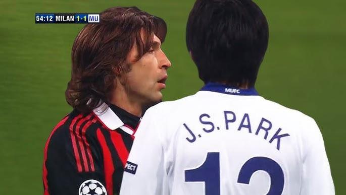 Park's performances against AC Milan in the Champions League caught the eye of Sir Alex Ferguson.