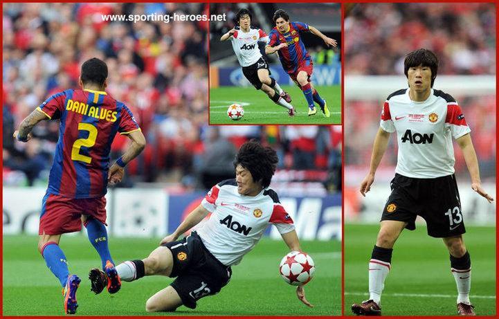 Park became the first Asian footballer to play in a UEFA Champions League final, appearing in both 2009 and 2011.