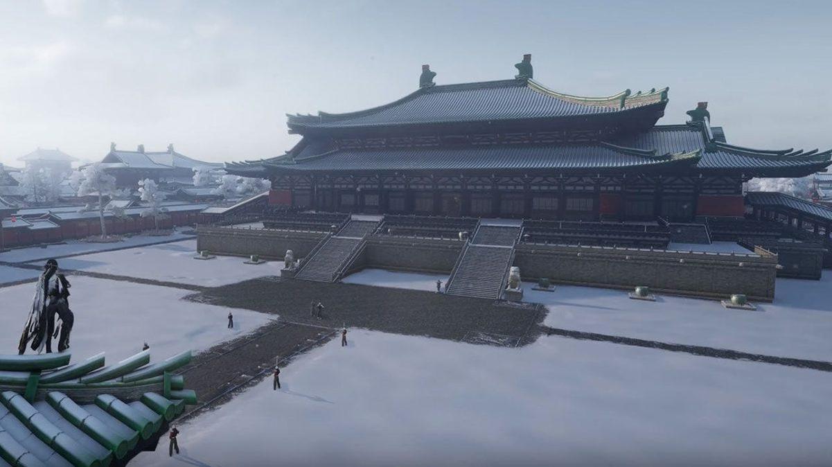 Snezhnaya's architectural majesty reflects the cold, unyielding power associated with Anastasia's lineage.