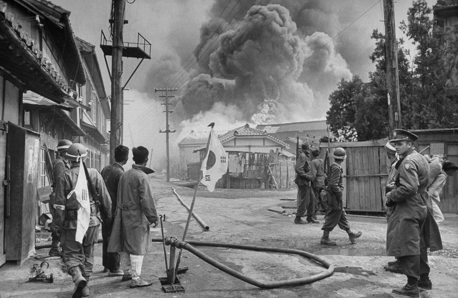 The early foundations of the South Korean military were shaped by close coordination with US military advisers.