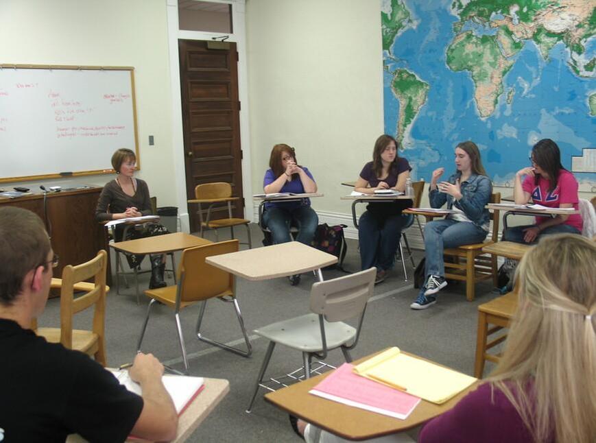 Davidson’s commitment to the liberal arts is reflected in small class sizes and interactive, discussion-based learning.