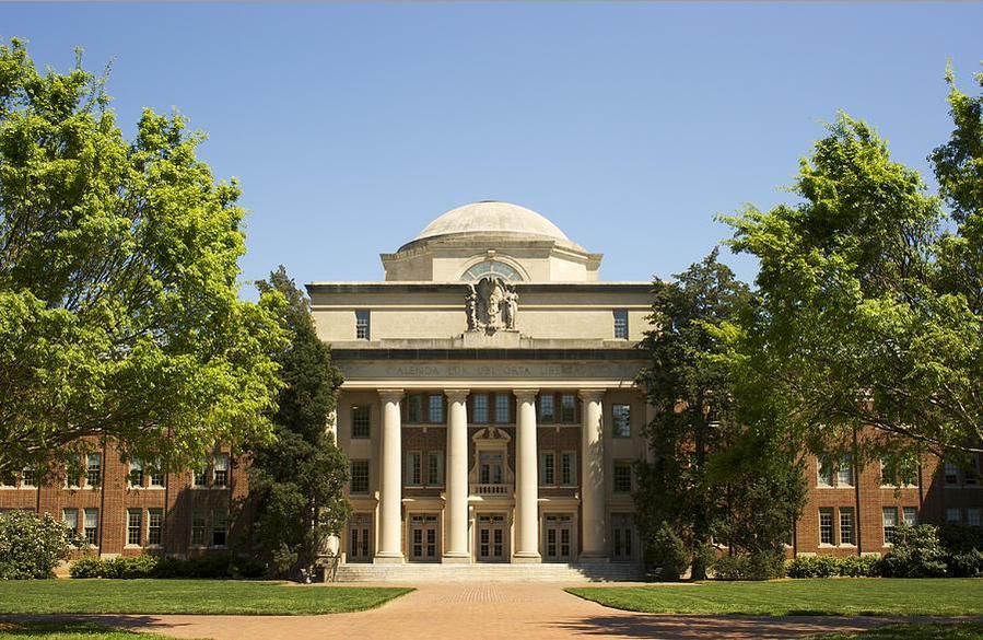 As the main academic hub, the iconic Chambers Building stands as a monument to Davidson's intellectual legacy.