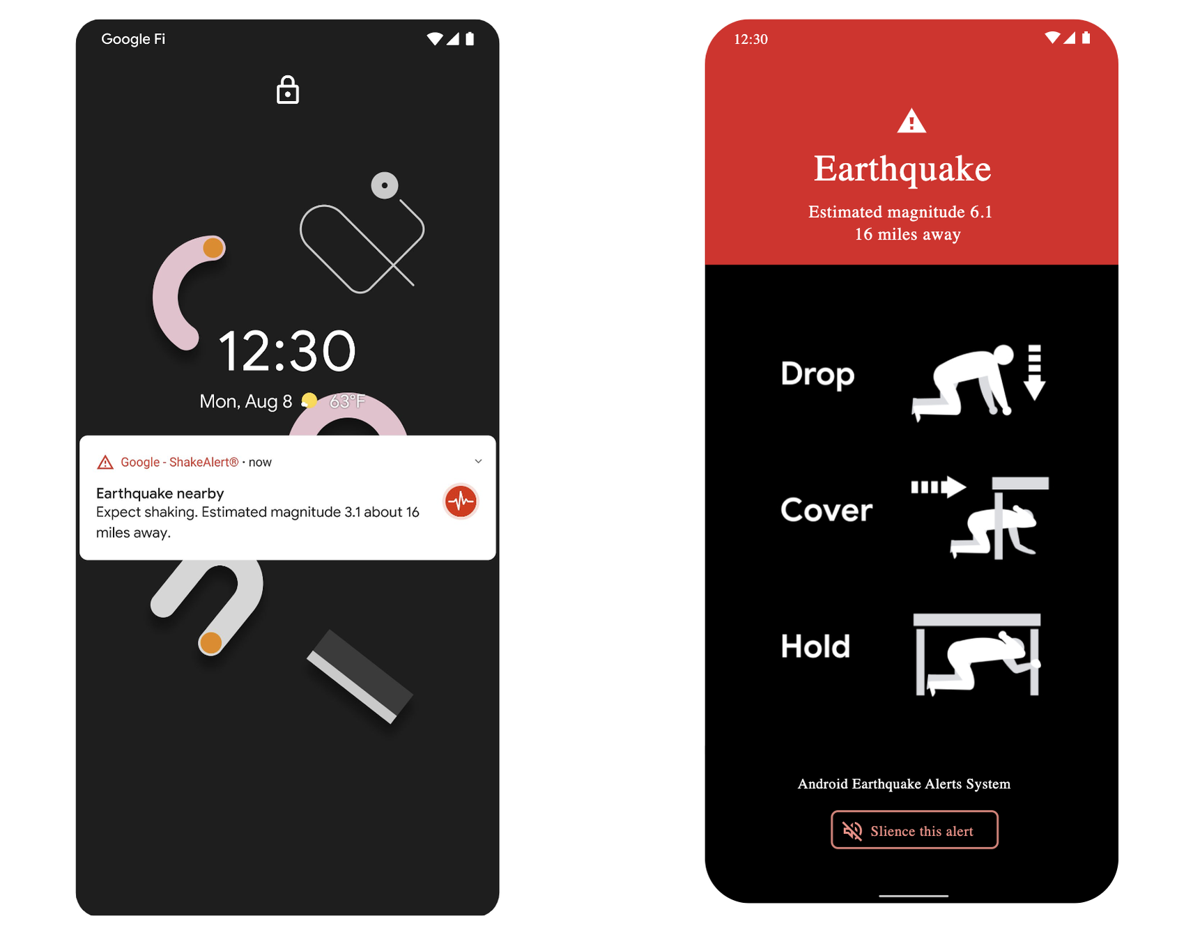 Earthquake early warning systems provide crucial seconds for citizens to drop, cover, and hold on.