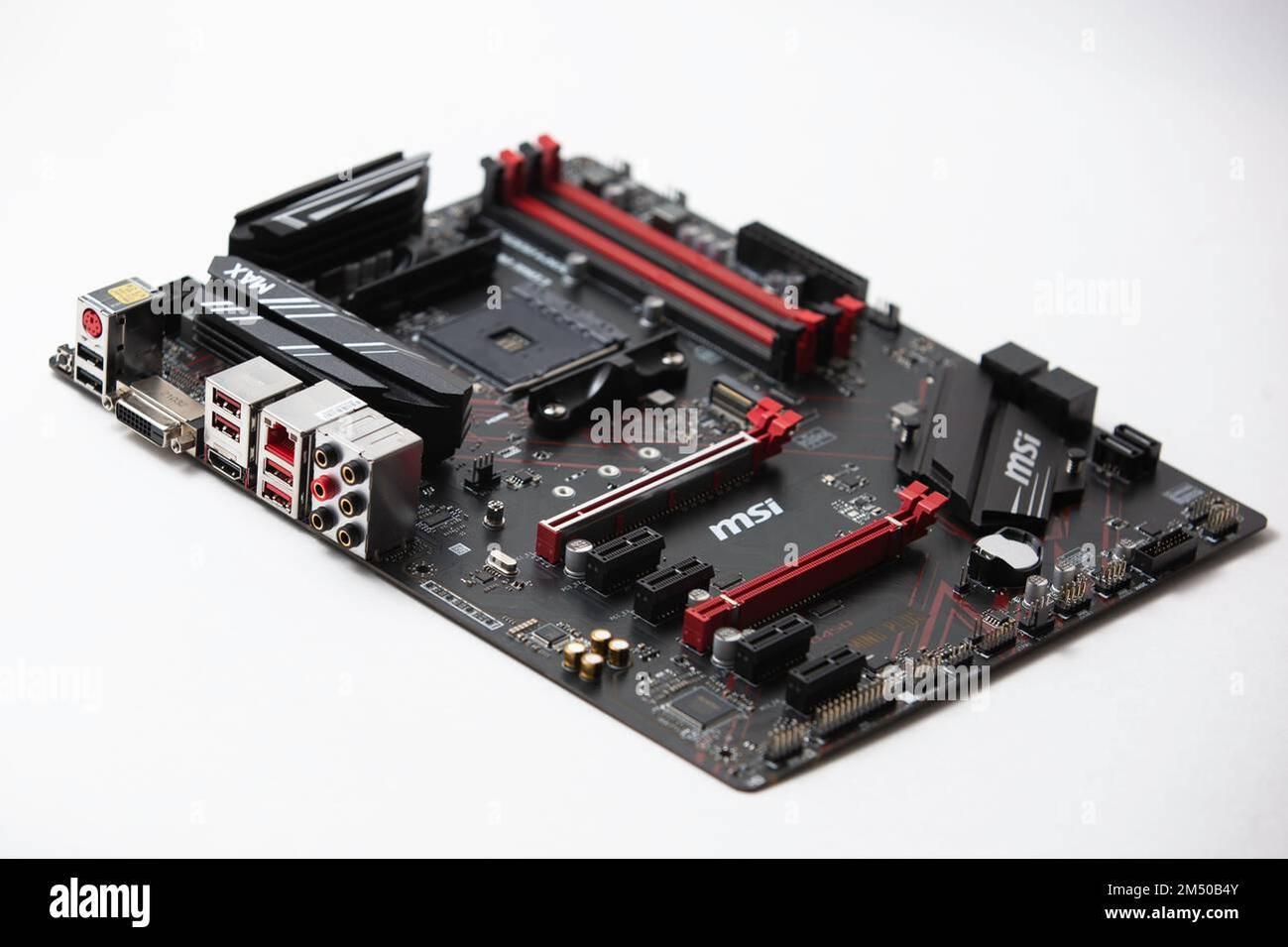 MSI motherboards are highly regarded for their robust power delivery systems and advanced thermal cooling features.