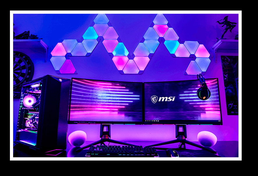 MSI's custom pre-built desktop towers combine space-saving chassis designs with aggressive gaming performance.