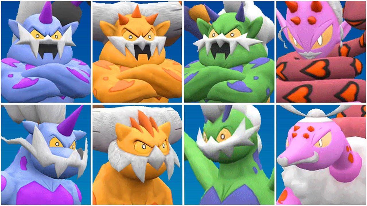 The Forces of Nature trio, with Landorus acting as the stabilizing leader.