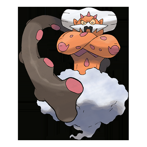 Landorus in its Incarnate Forme, known for its sheer offensive power and versatile attack stats.