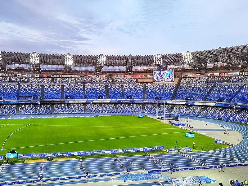 The training grounds of Naples where Cannavaro developed his foundational football skills.