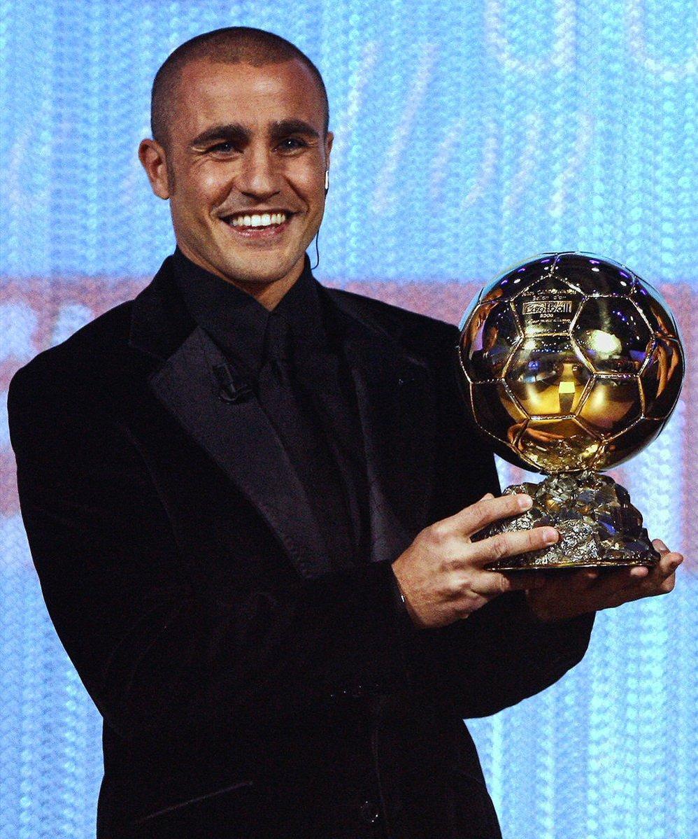 In 2006, Cannavaro achieved the rare feat of winning the Ballon d'Or as a defender.