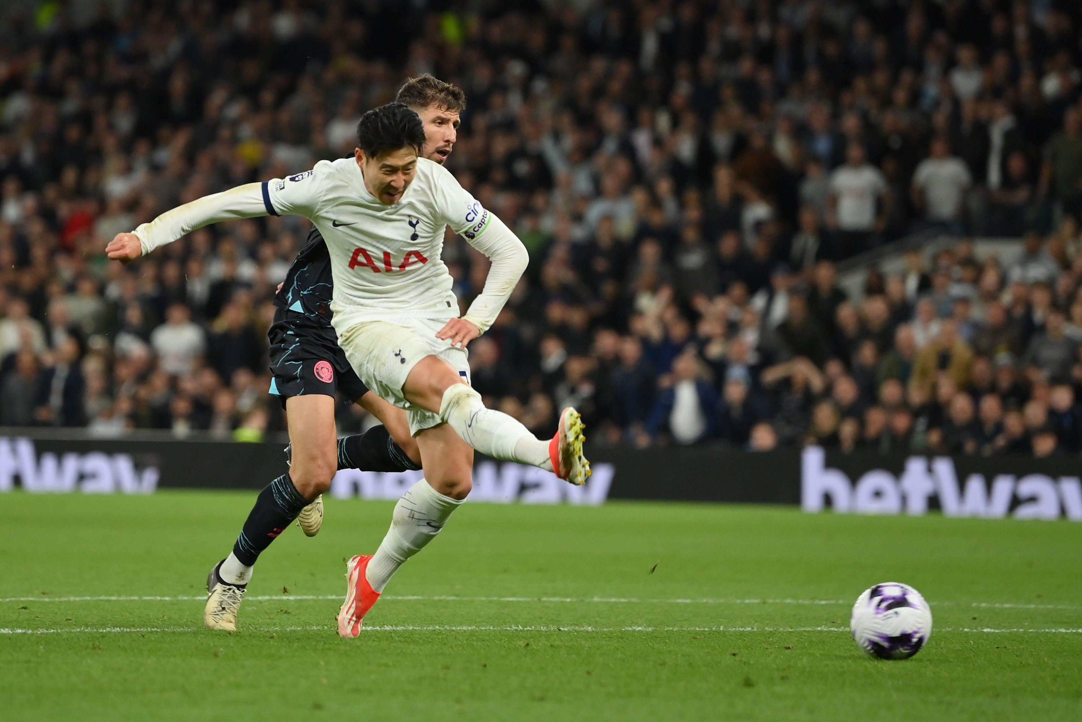 Son's elite two-footed ability makes him one of the most unpredictable and lethal forwards in the world.