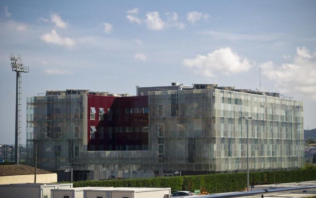 The historic La Masia academy building where Messi developed his skills.