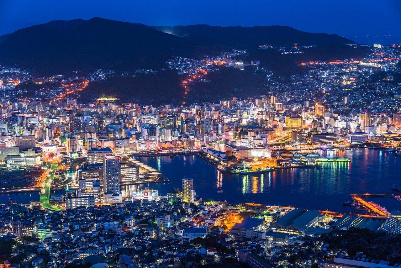 The historic cityscape of Nagasaki, where Miwa spent early childhood years surrounded by diverse cultural influences.