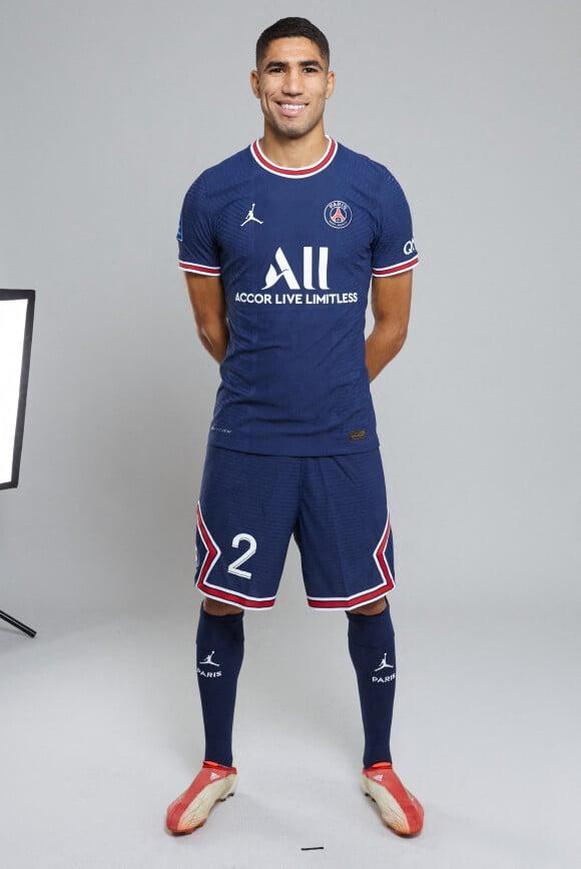 Hakimi joined Paris Saint-Germain as part of their superstar-studded project.