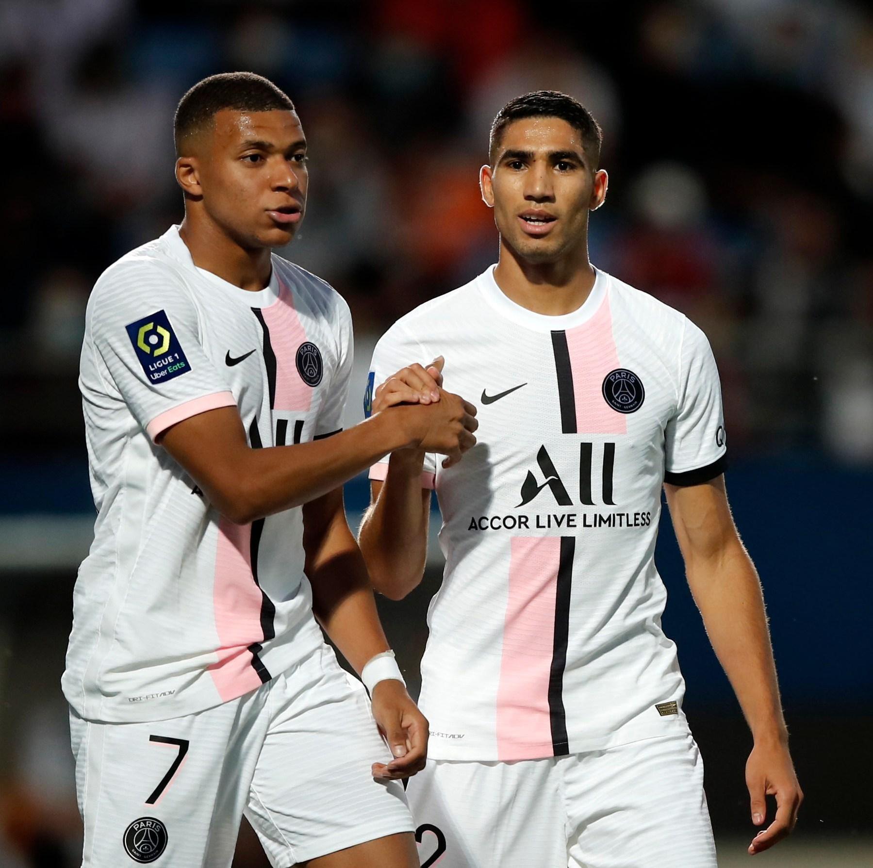 The close friendship between Hakimi and Mbappé translated into formidable synergy on the field.