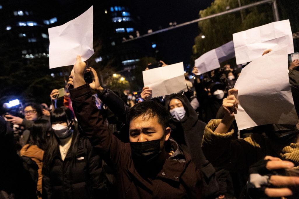 Political censorship often targets the press to prevent critical reporting of government actions.
