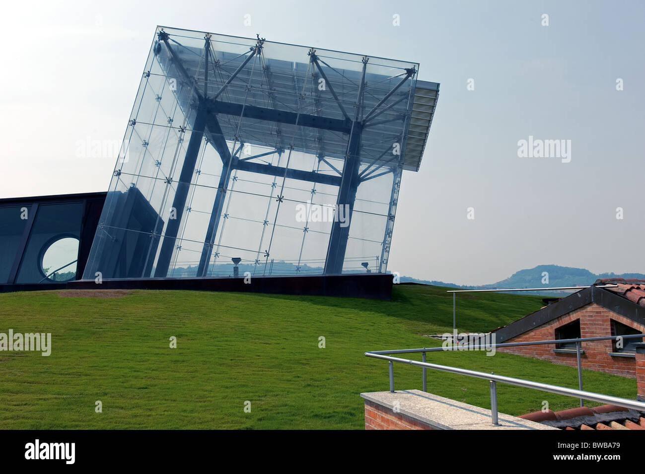 The state-of-the-art facility combines modern efficiency with a deep respect for the surrounding landscape.