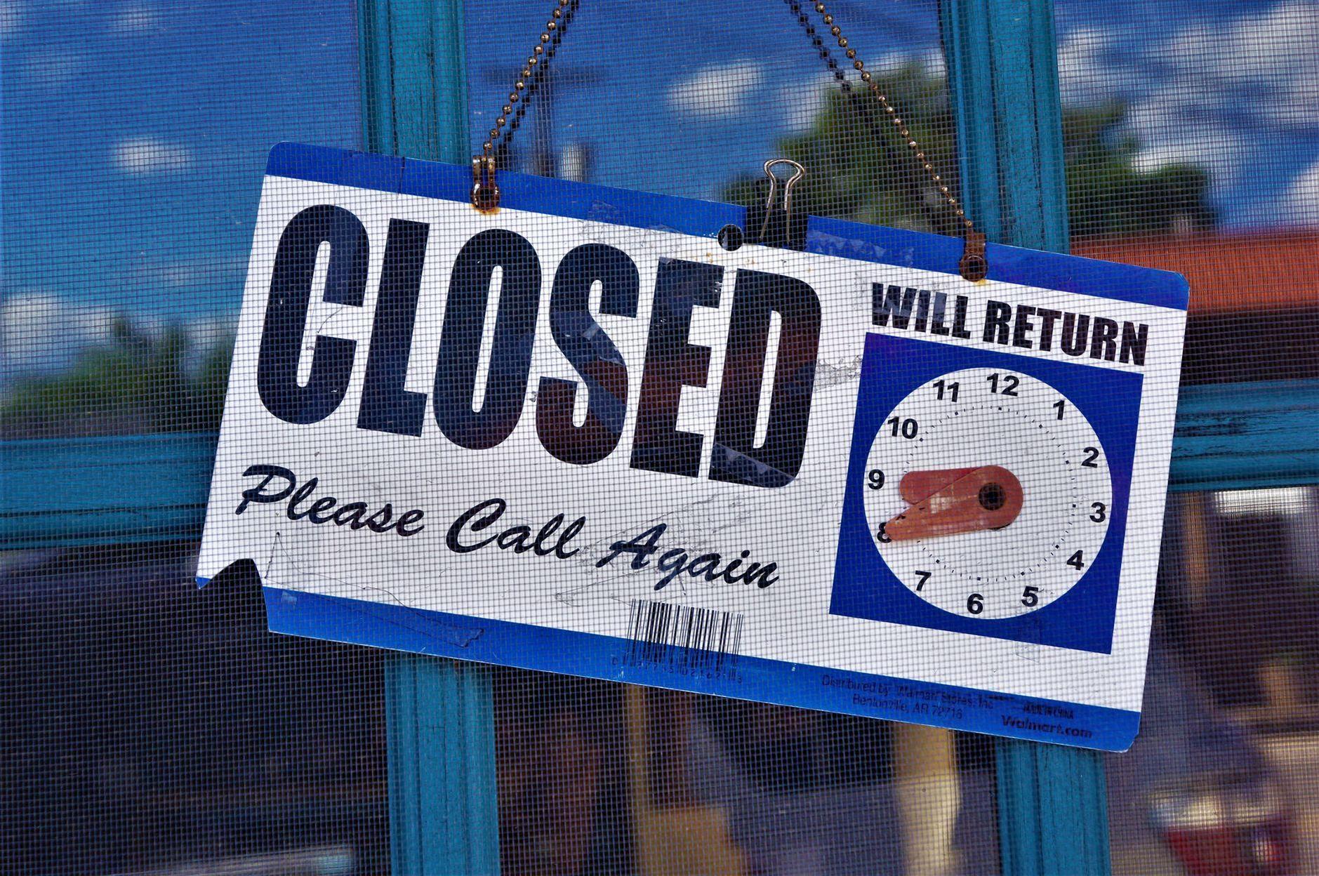 General visual reference for Adapting to Regulatory Restrictions. Source: Pexels / Photo by Elena / Pexels License / https://www.pexels.com/photo/a-notice-of-closed-sign-on-the-door-4801686/