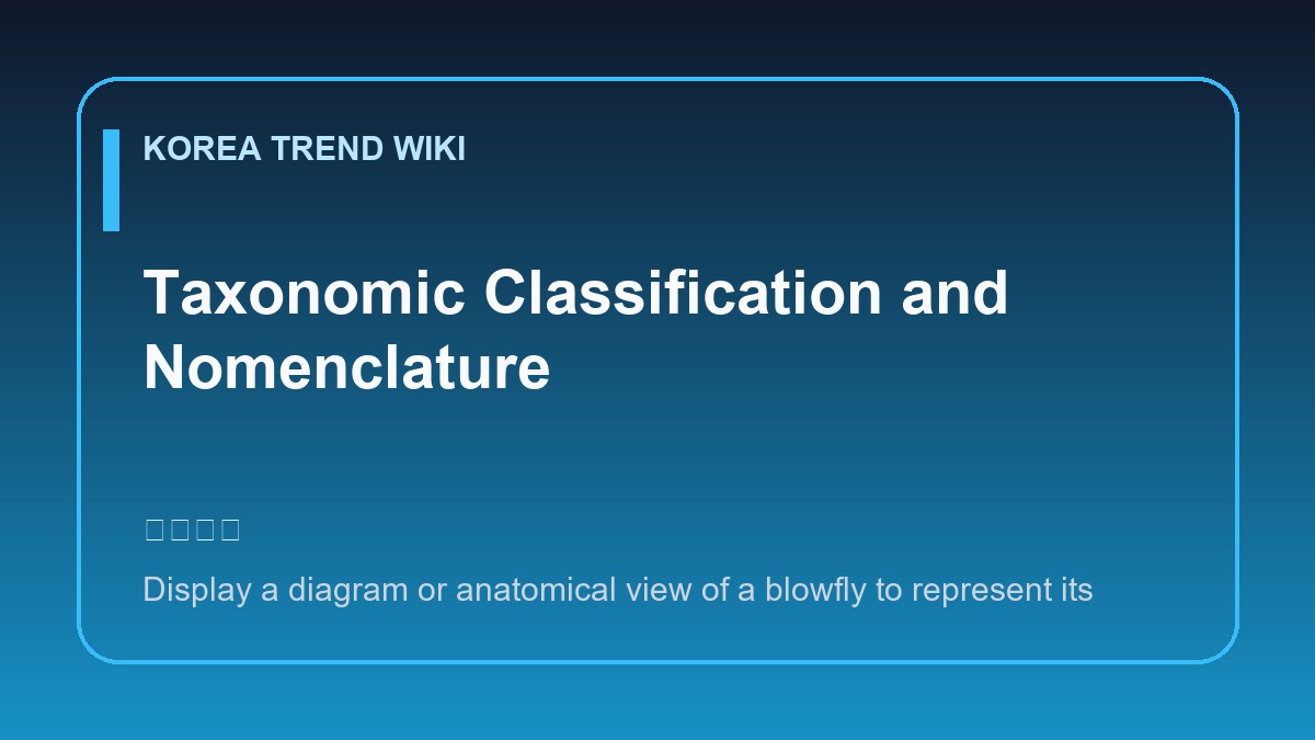 General visual reference for Taxonomic Classification and Nomenclature. Source: Korea Trend Wiki / Generated editorial illustration / Site-generated image