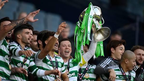General visual reference for Silencing the Doubters: The Domestic Treble. Source: Google Images / www.celticfc.com / Google usage-rights filter; verify source license / https://www.celticfc.com/news/2023/february/27/match-gallery---trophy-celebrations/