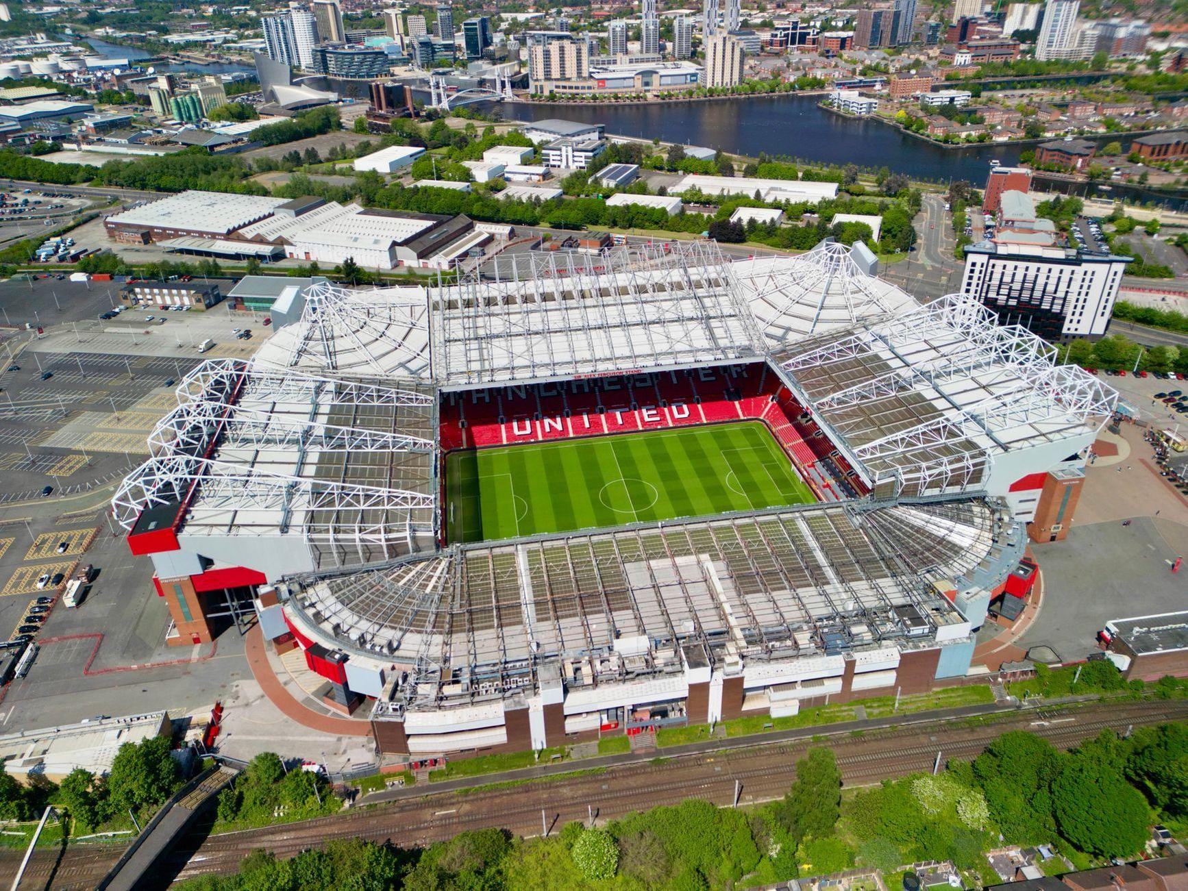 General visual reference for The Manchester United Transfer. Source: Pexels / Photo by Mylo Kaye / Pexels License / https://www.pexels.com/photo/aerial-view-of-the-old-trafford-manchester-united-football-stadium-16902034/