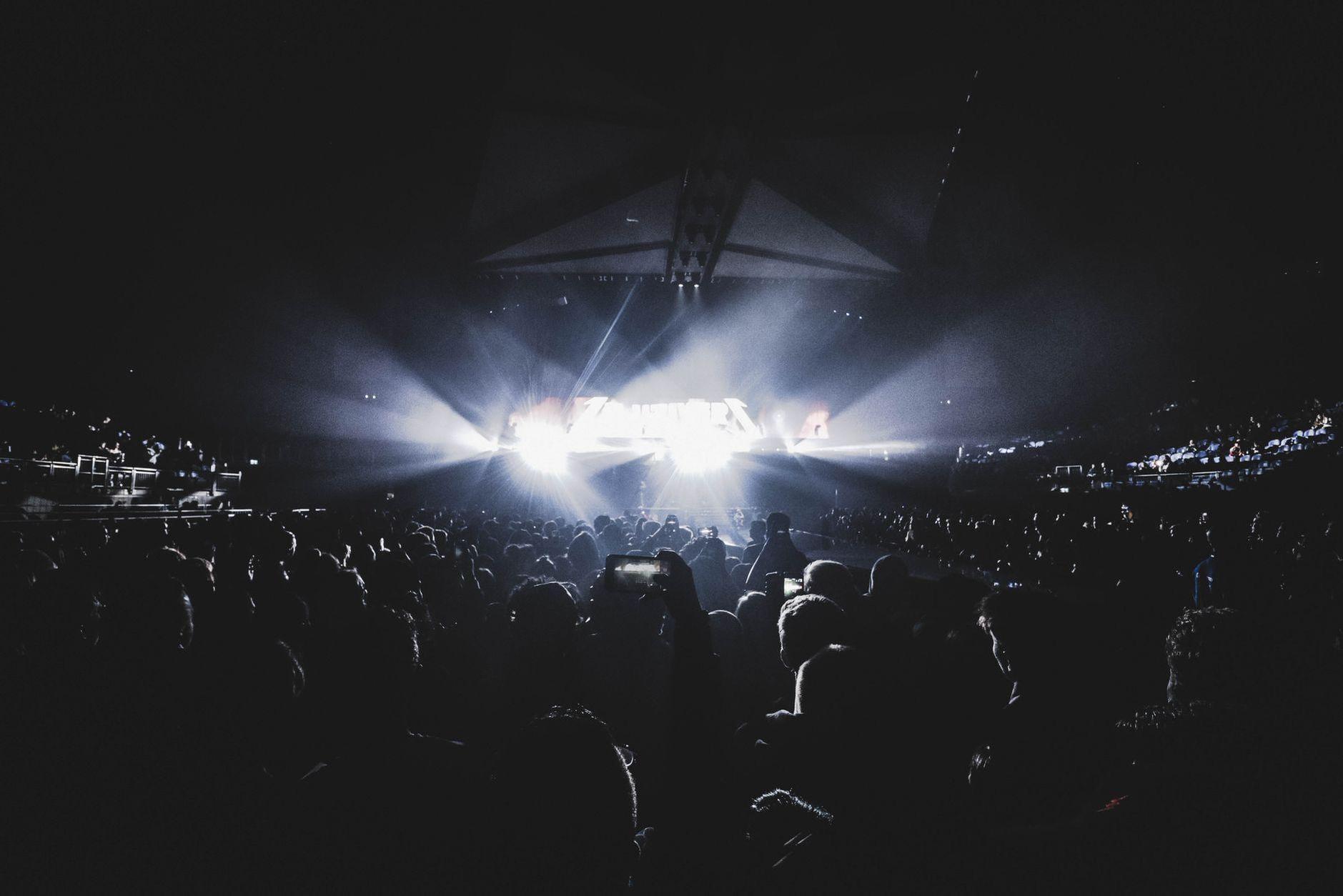 General visual reference for Global Reception and Fandom 'RE_A'. Source: Pexels / Photo by Jack Gittoes / Pexels License / https://www.pexels.com/photo/crowd-watching-show-inside-the-dark-stadium-761543/