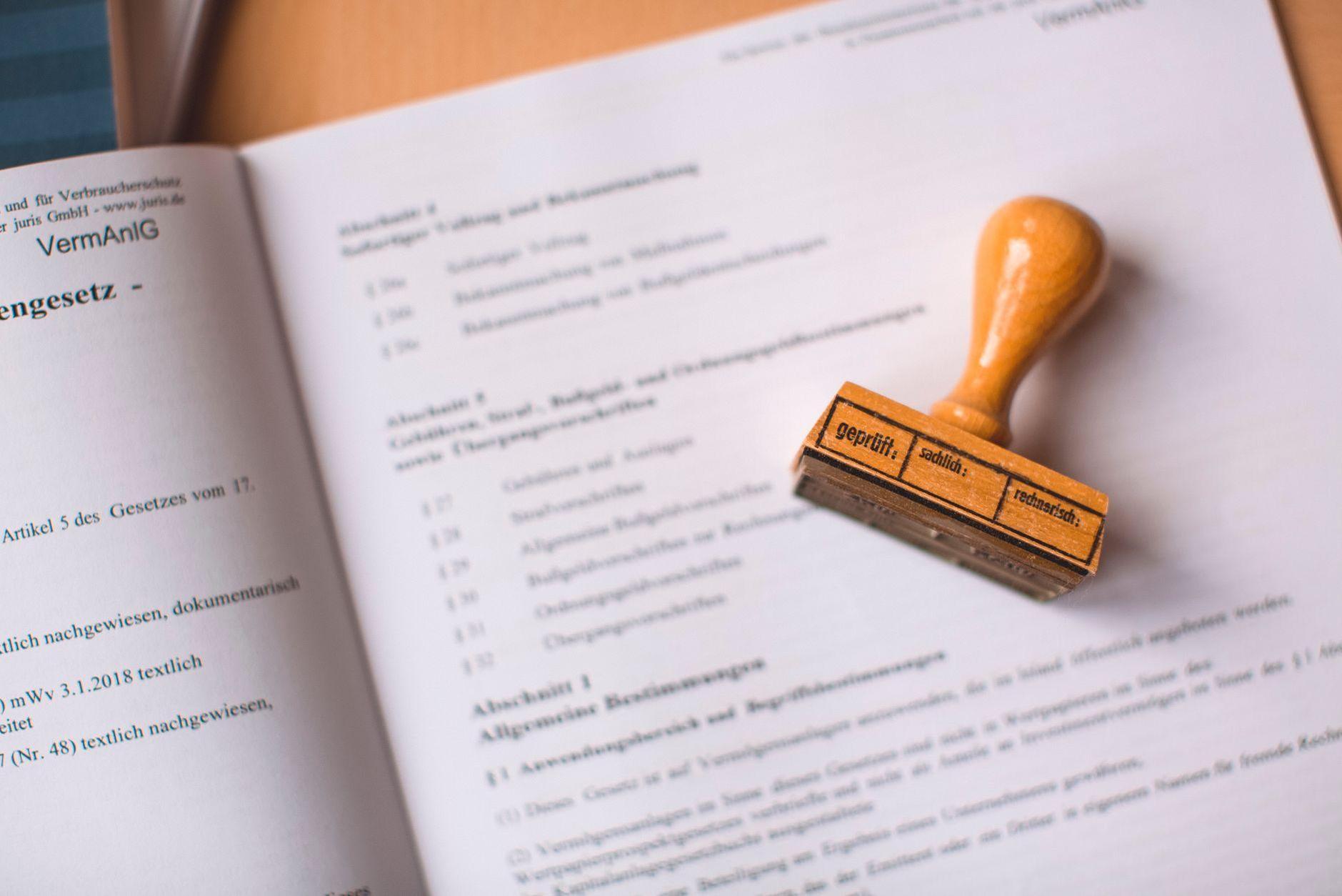 General visual reference for Impact on South Korean Internet Regulations. Source: Pexels / Photo by Markus Spiske / Pexels License / https://www.pexels.com/photo/wooden-stamp-on-an-open-book-9858904/