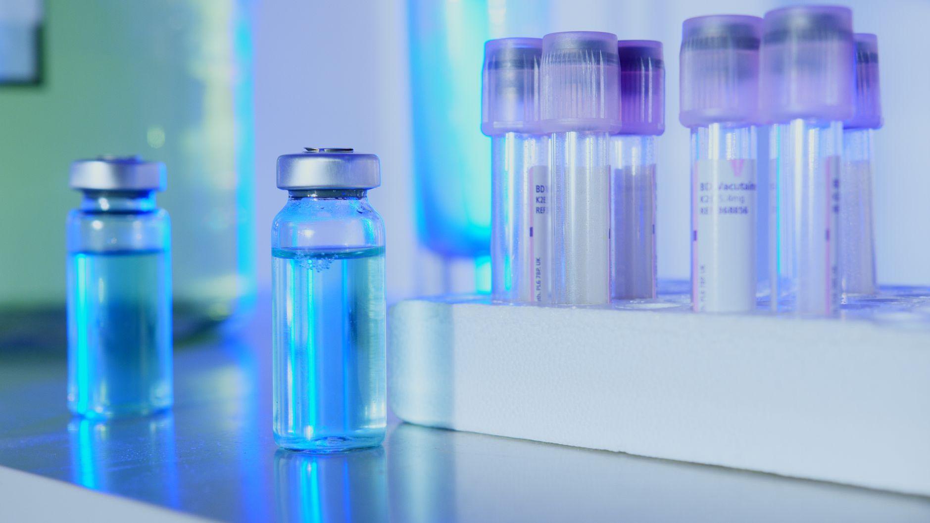 General visual reference for Intratympanic Gentamicin Therapy. Source: Pexels / Photo by Artem Podrez / Pexels License / https://www.pexels.com/photo/vials-with-specimens-8533080/