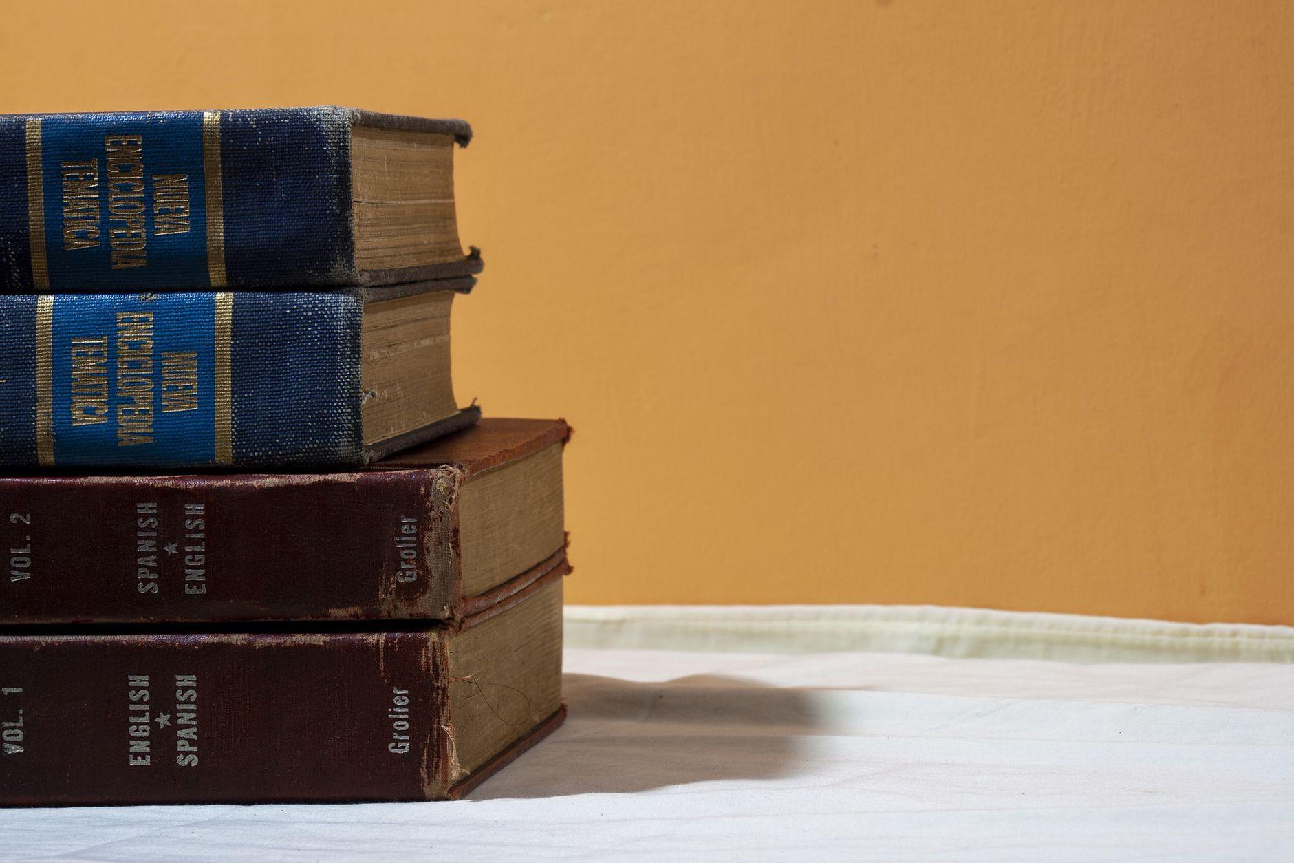 General visual reference for Initial Adjustments to American Culture. Source: Pexels / Photo by Arturo Añez. / Pexels License / https://www.pexels.com/photo/a-stack-of-books-13745480/