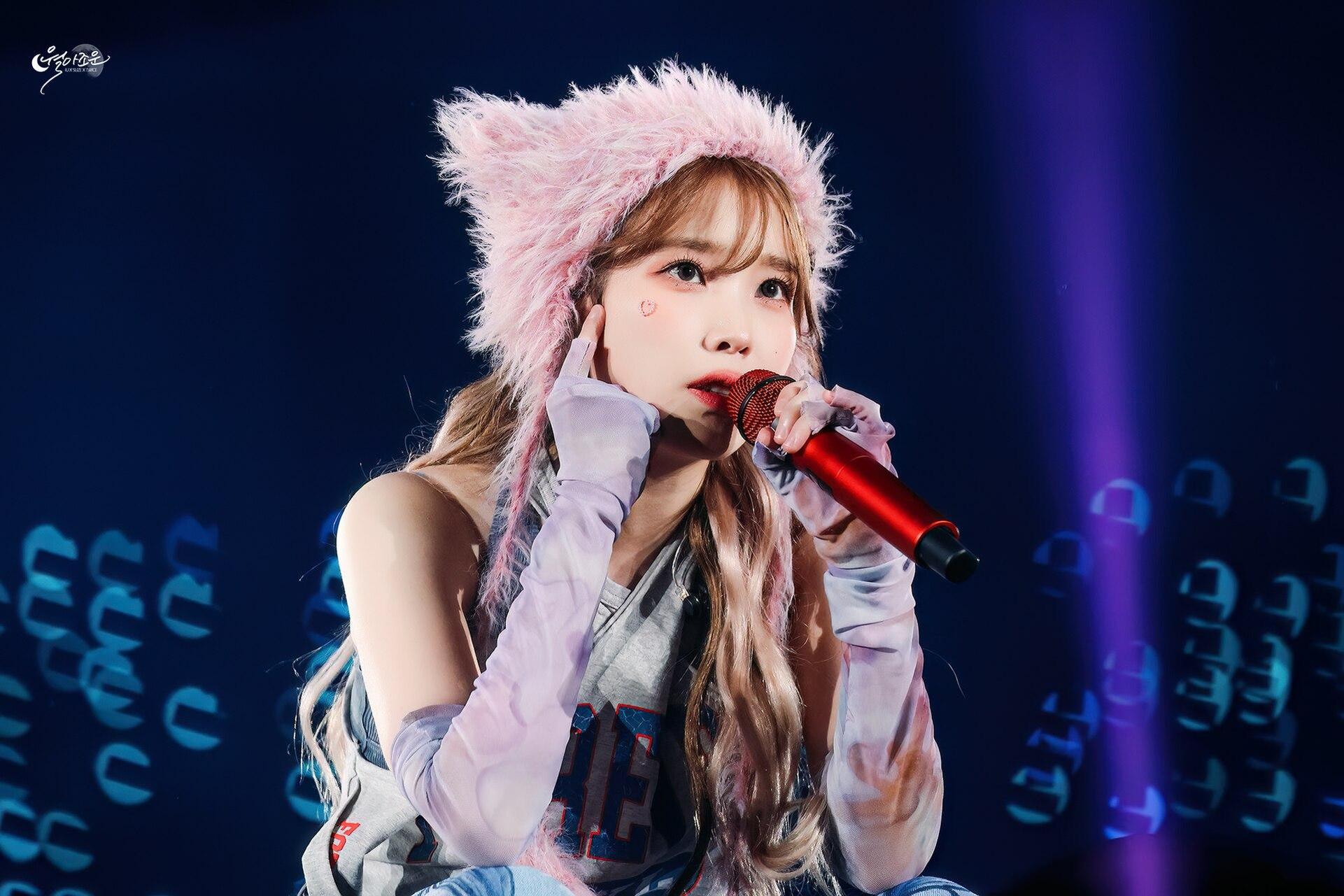 IU's 2024 'H.E.R.' World Tour marked another historic chapter, bringing her music to arenas worldwide. Source: Wikimedia Commons / 240302 IU HEREH World Tour Concert in Seoul 01.jpg / by MCJOUN / CC BY 4.0 / https://commons.wikimedia.org/w/index.php?curid=151604762