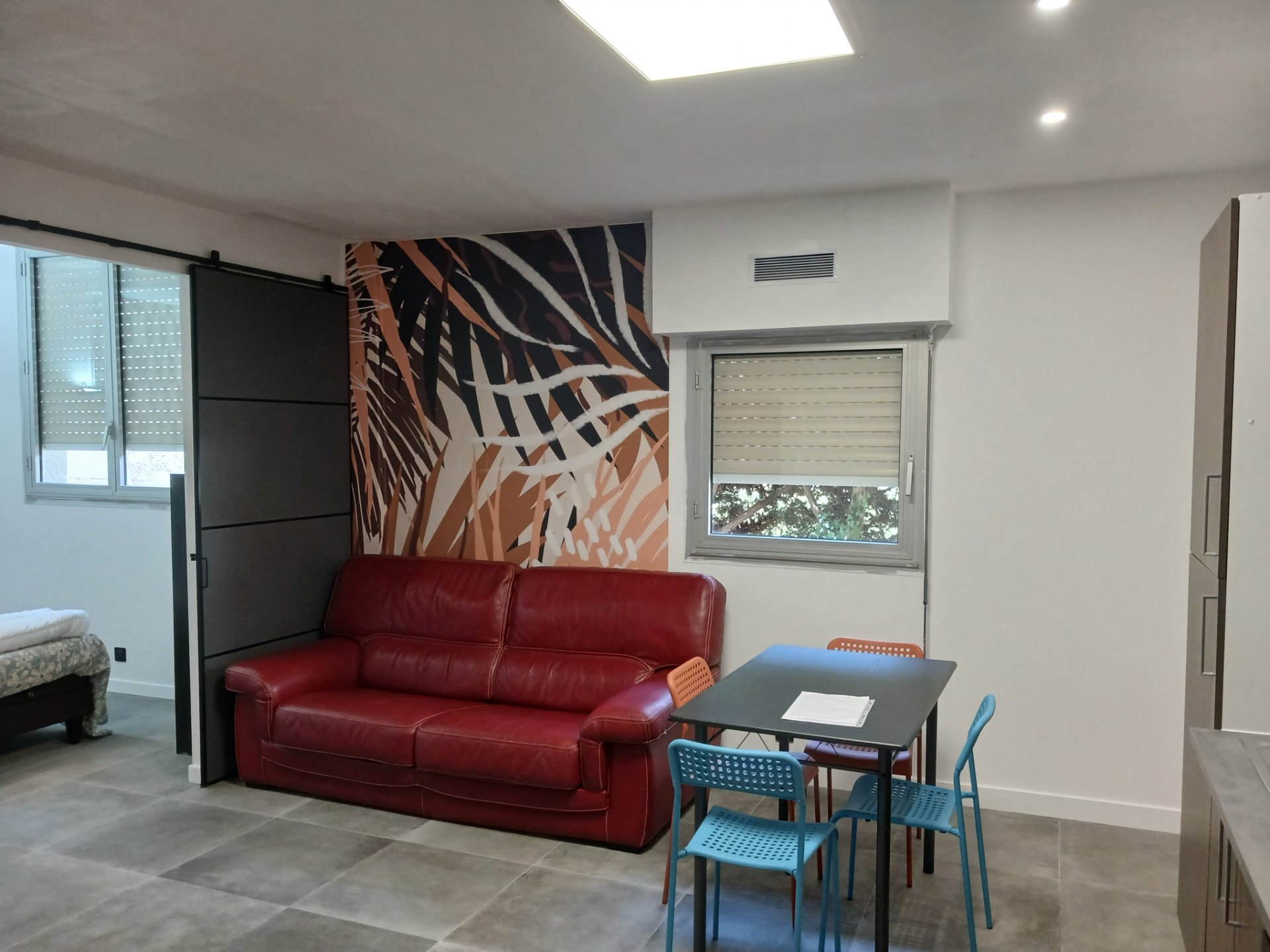 Location studio meublé 29mc Talence Nord 