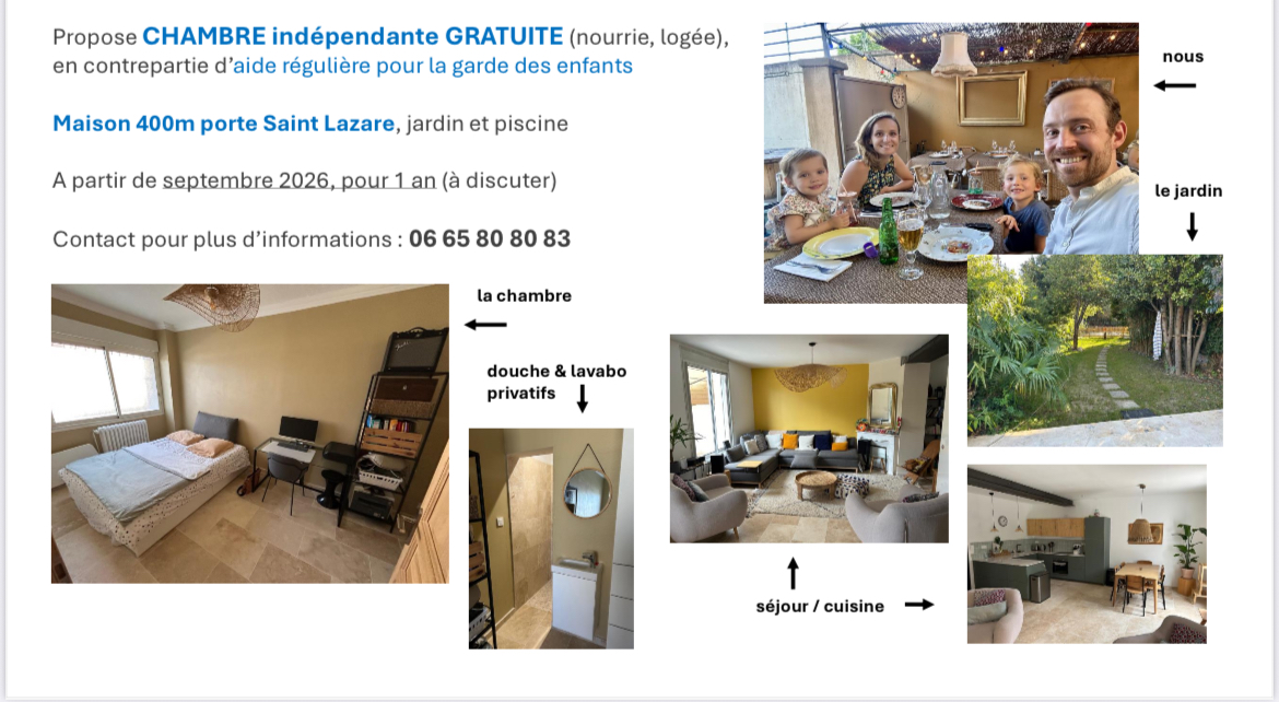 Chambre à louer