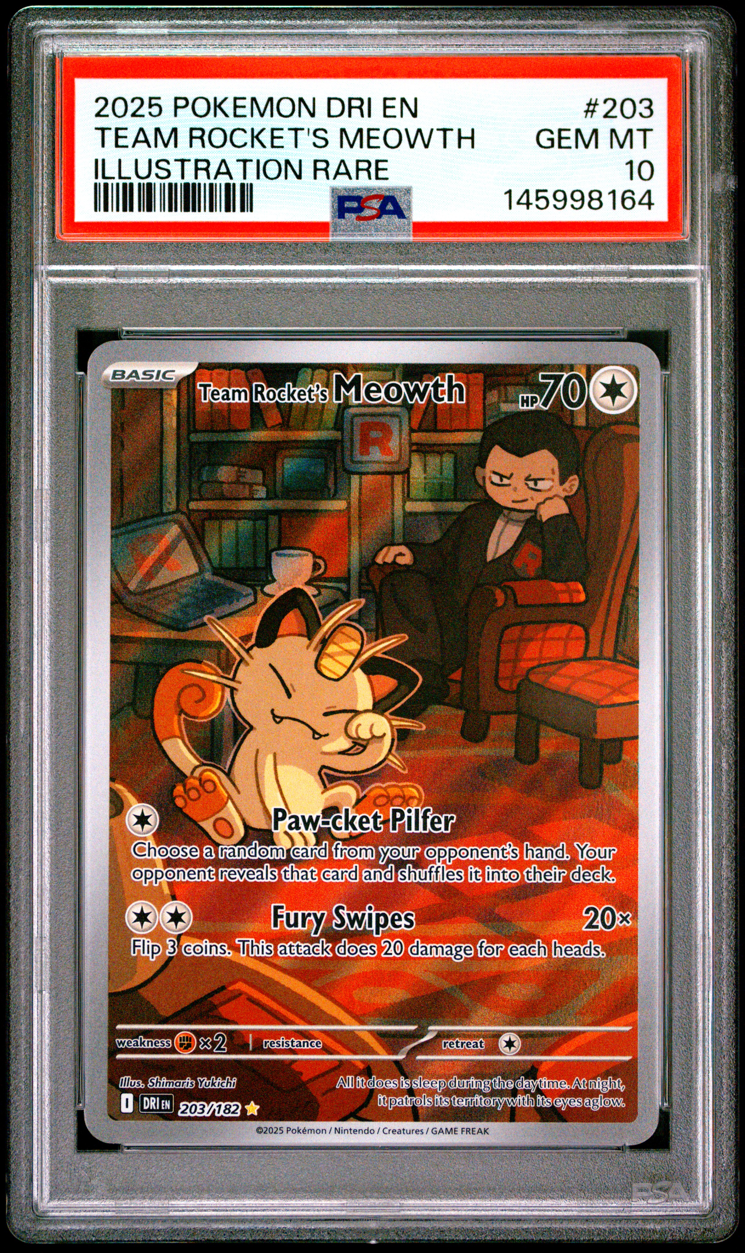 TEAM ROCKET'S MEOWTH