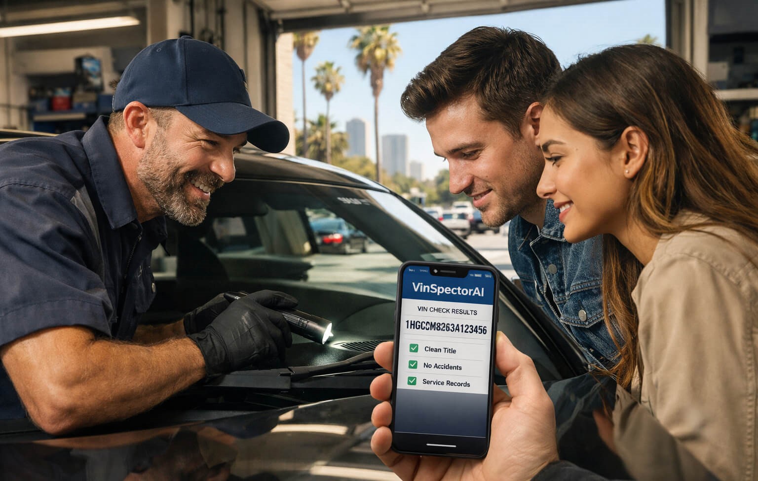 Free VIN Number Check California | VINspectorai Best AI-Powered Tool