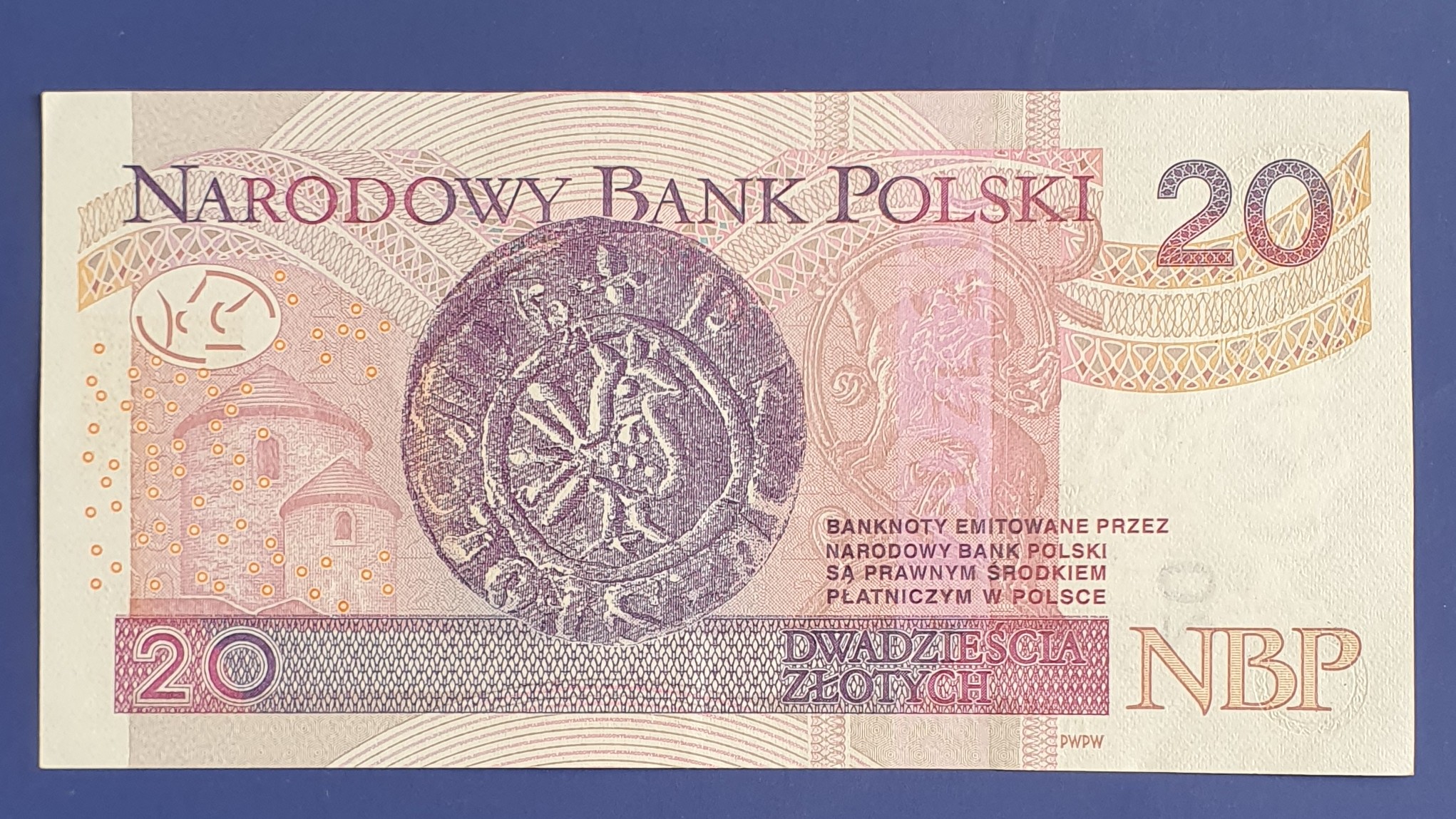 20 Zloty back