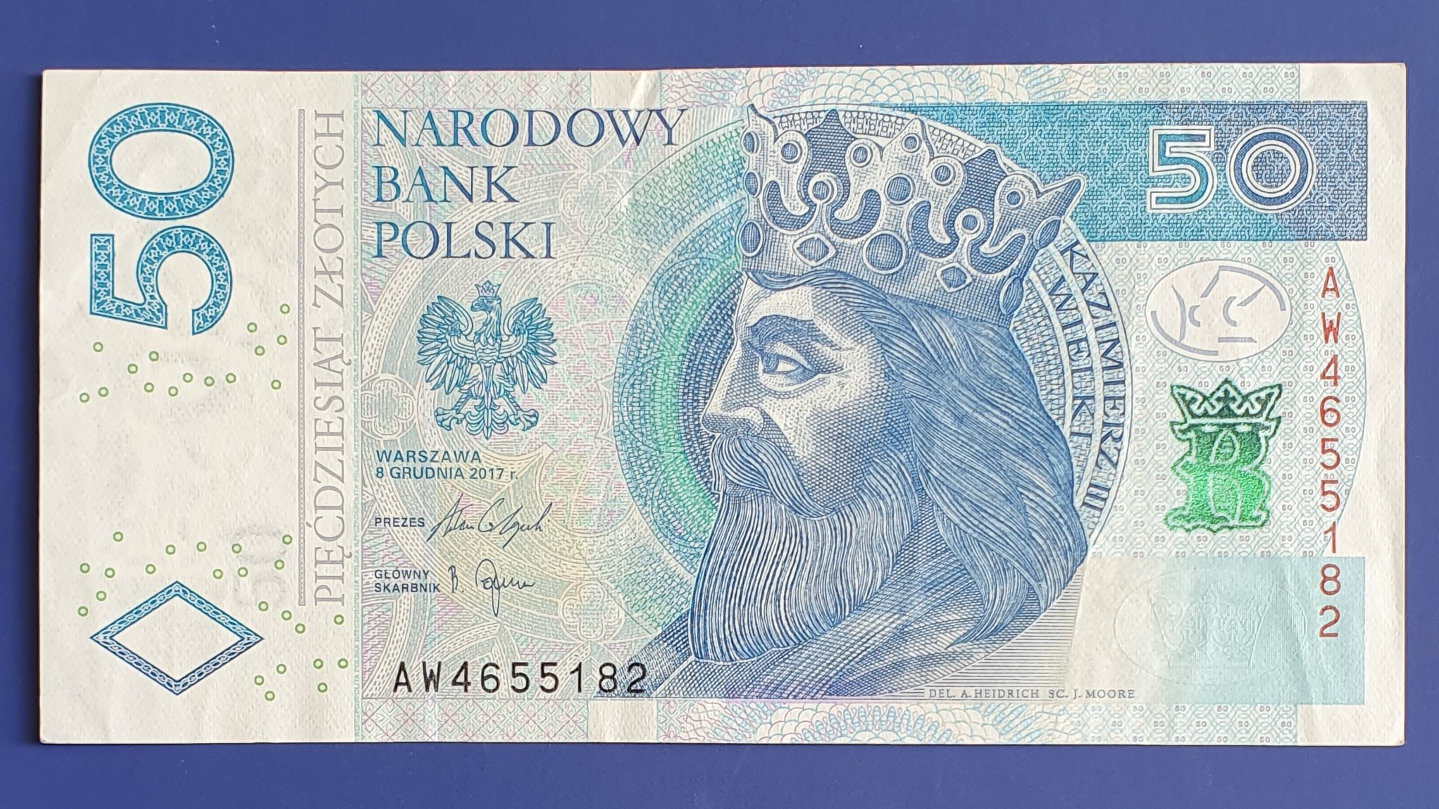 Poland 50 Zloty banknote 2017 - CurrencyHub