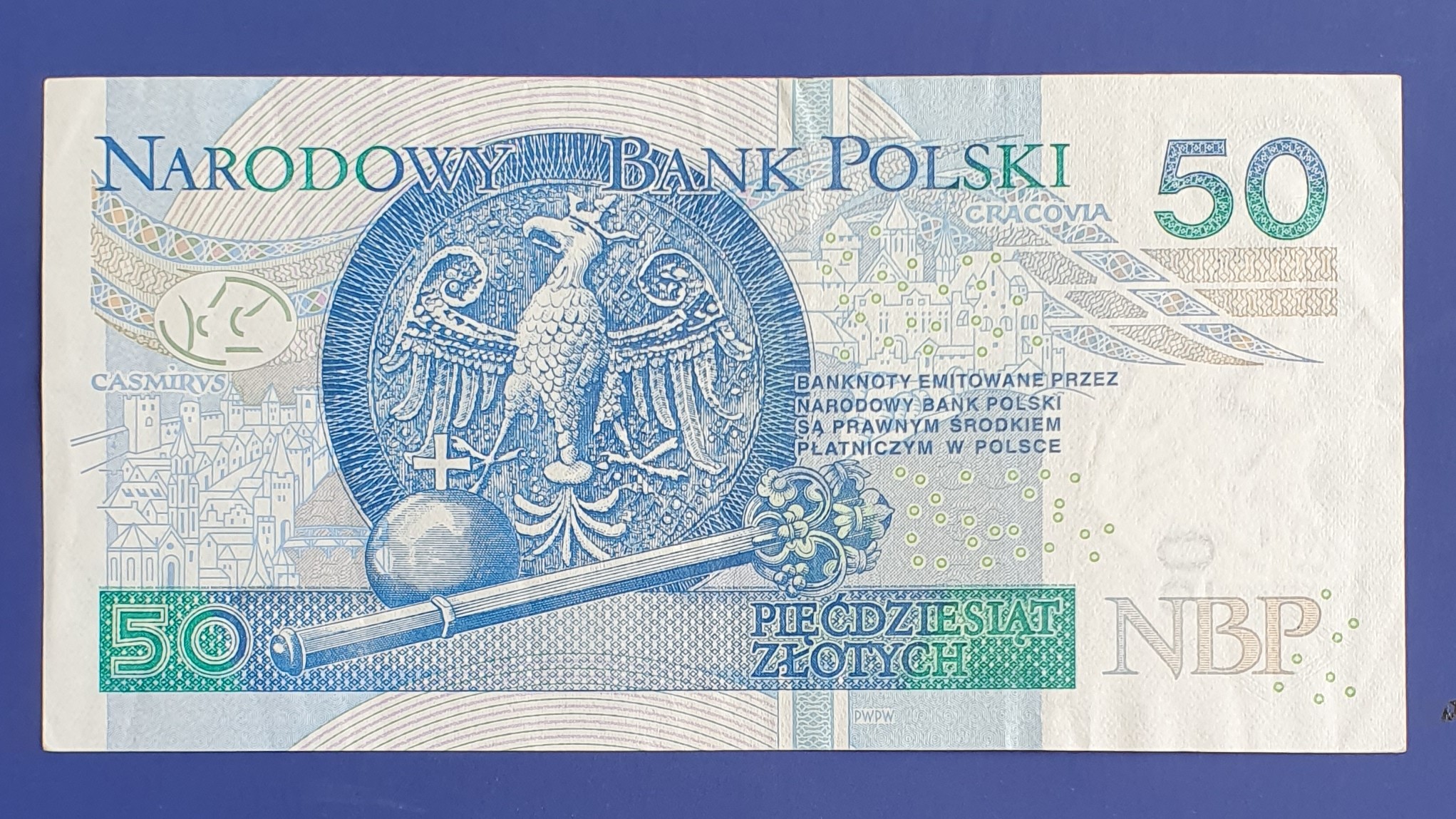 50 Zloty back