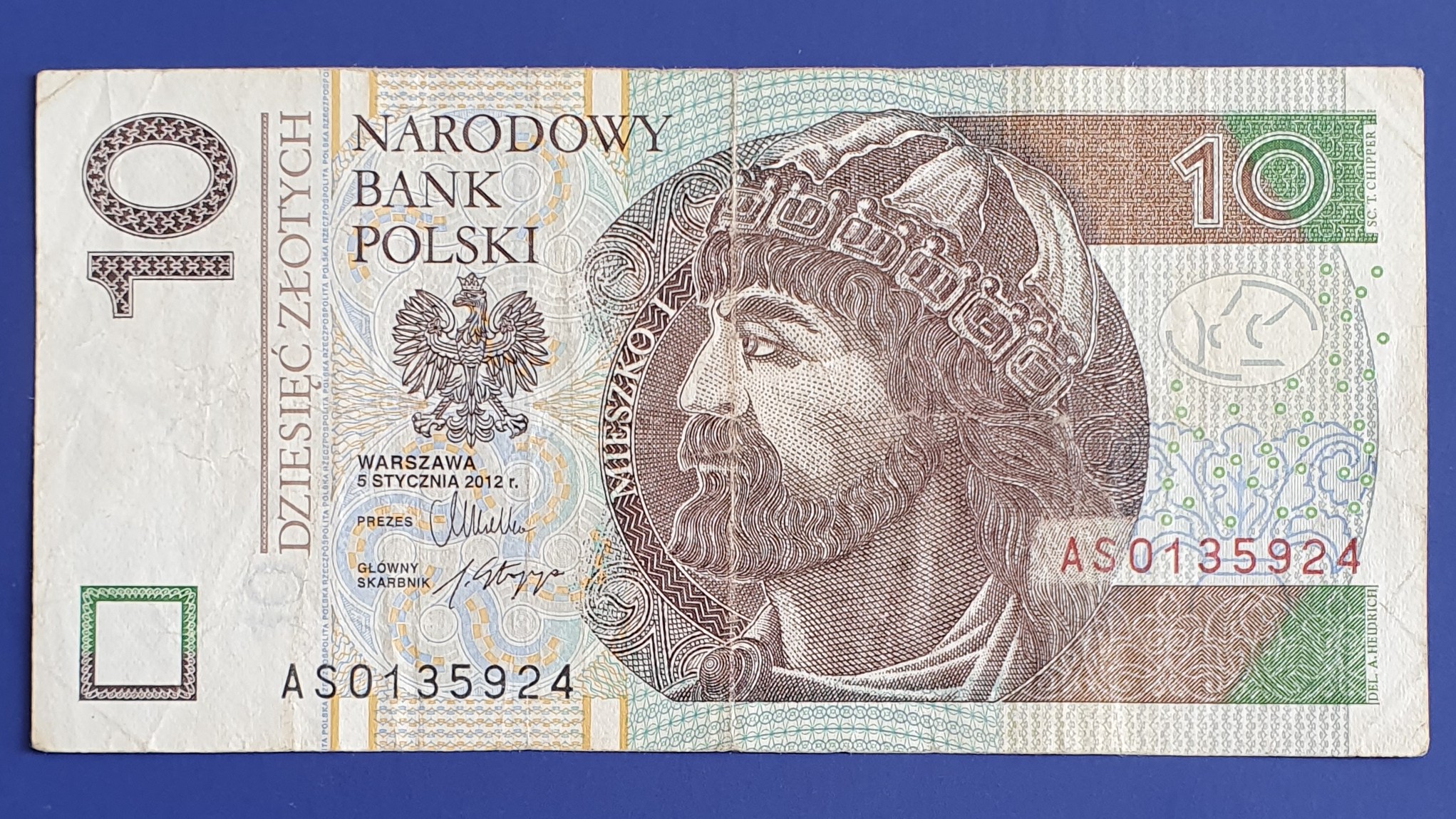 Poland 10 Zloty banknote 2012 - CurrencyHub