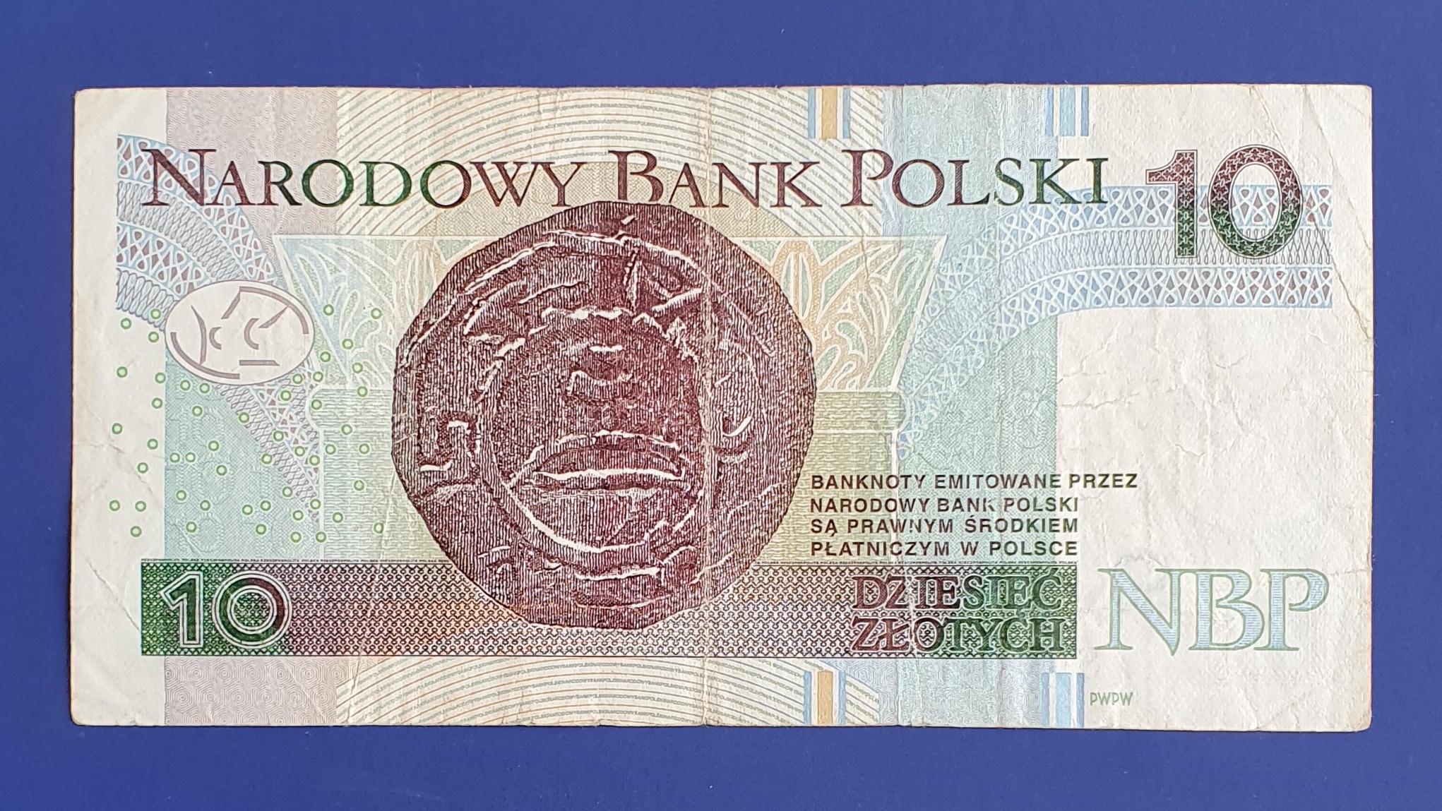 10 Zloty back