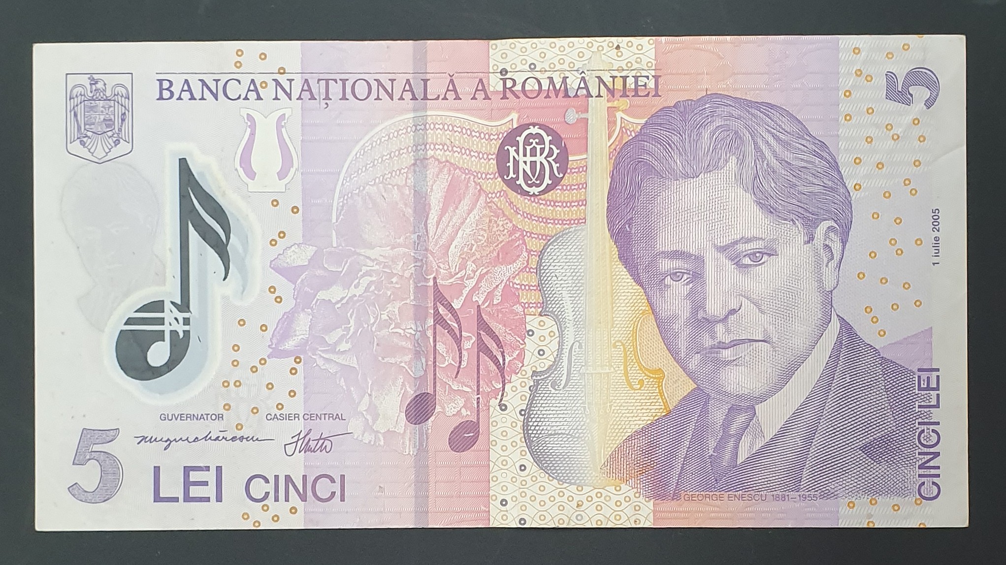 Romania 5 Leu banknote 2005 - CurrencyHub
