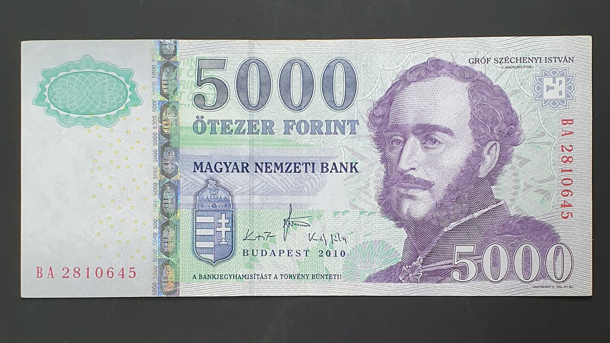 Hungary 5000 Forint banknote 2010 - CurrencyHub
