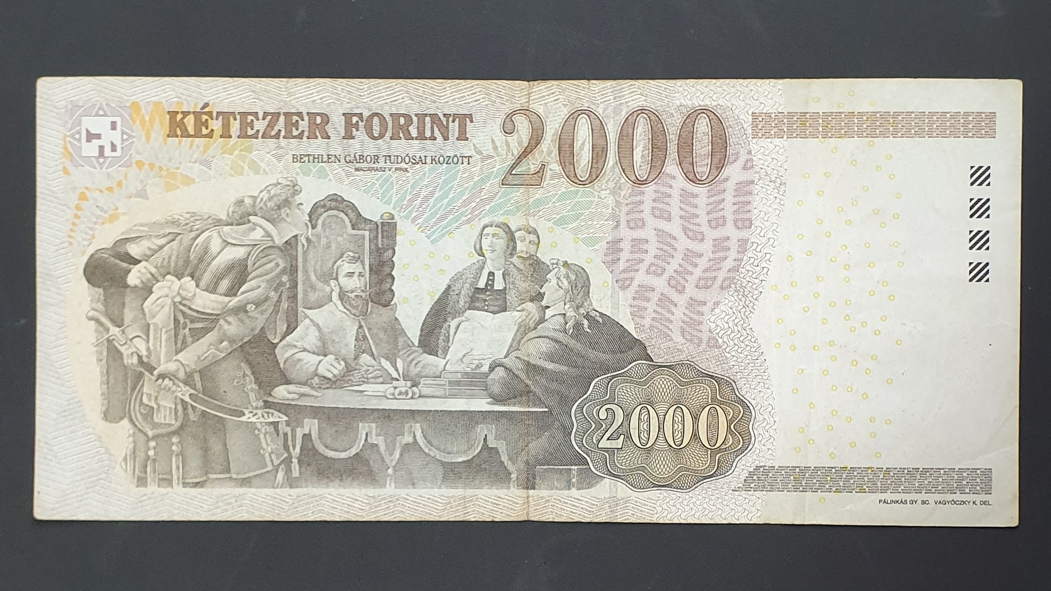 2000 Forint back