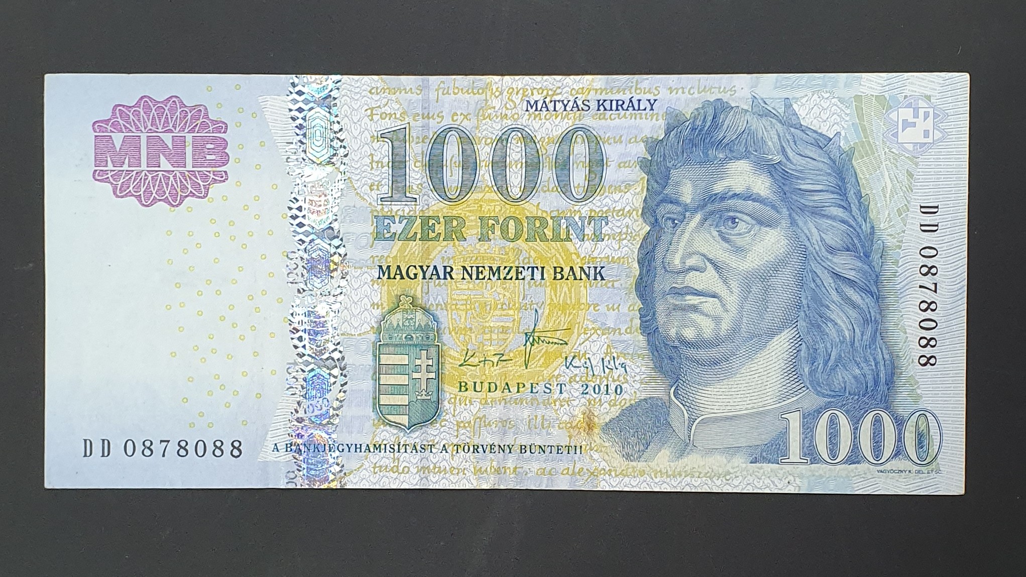 Hungary 1000 Forint banknote 2010 - CurrencyHub
