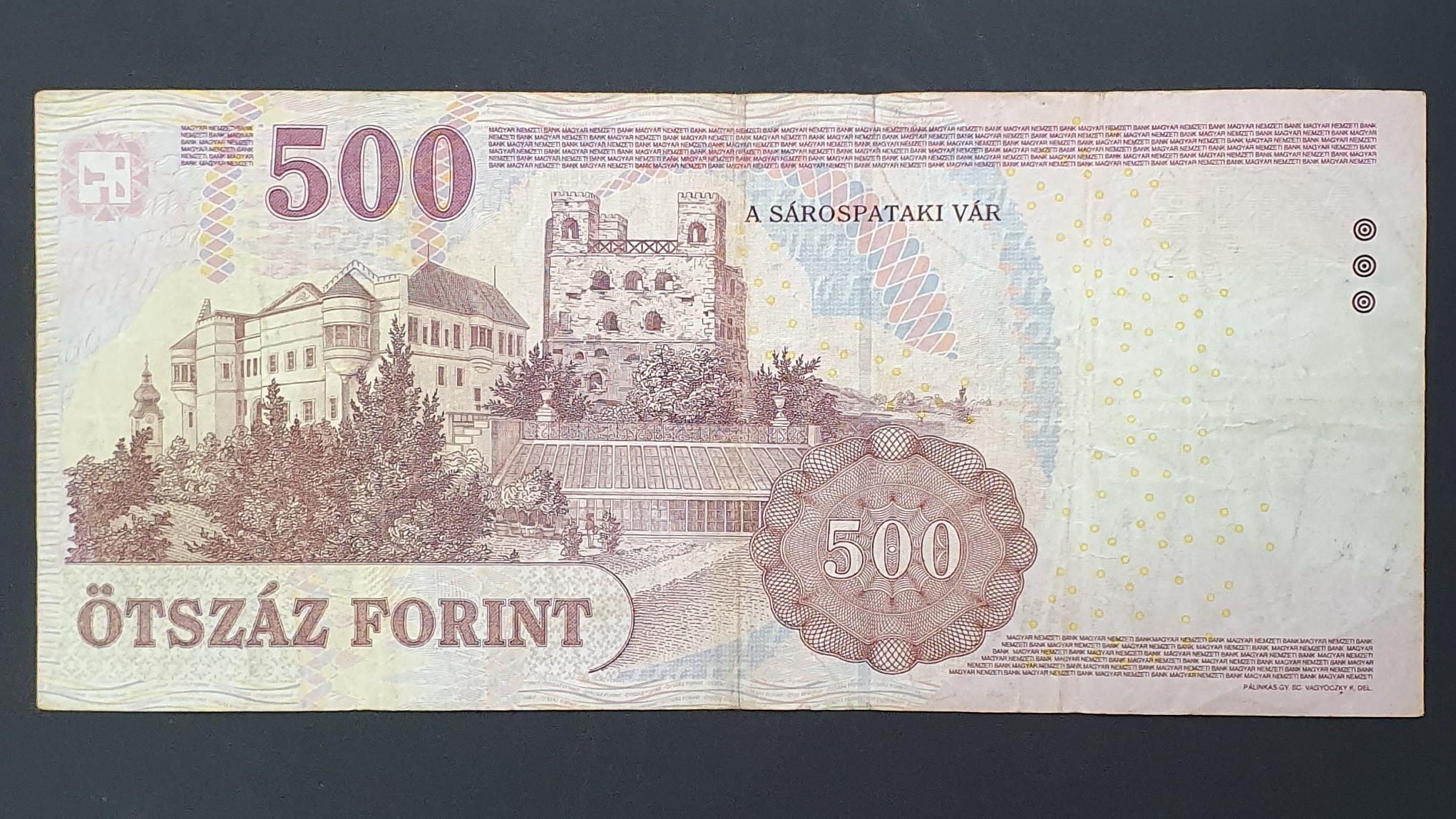 500 Forint back