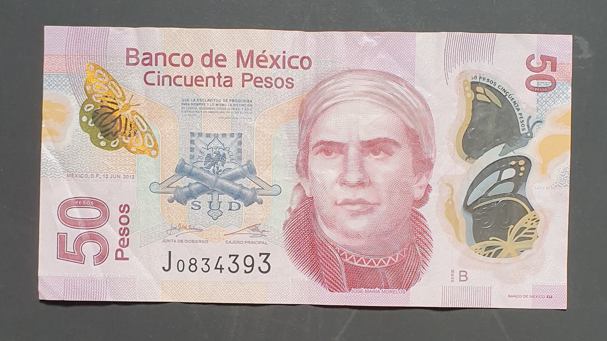 Mexico 50 Peso banknote 2012 - CurrencyHub