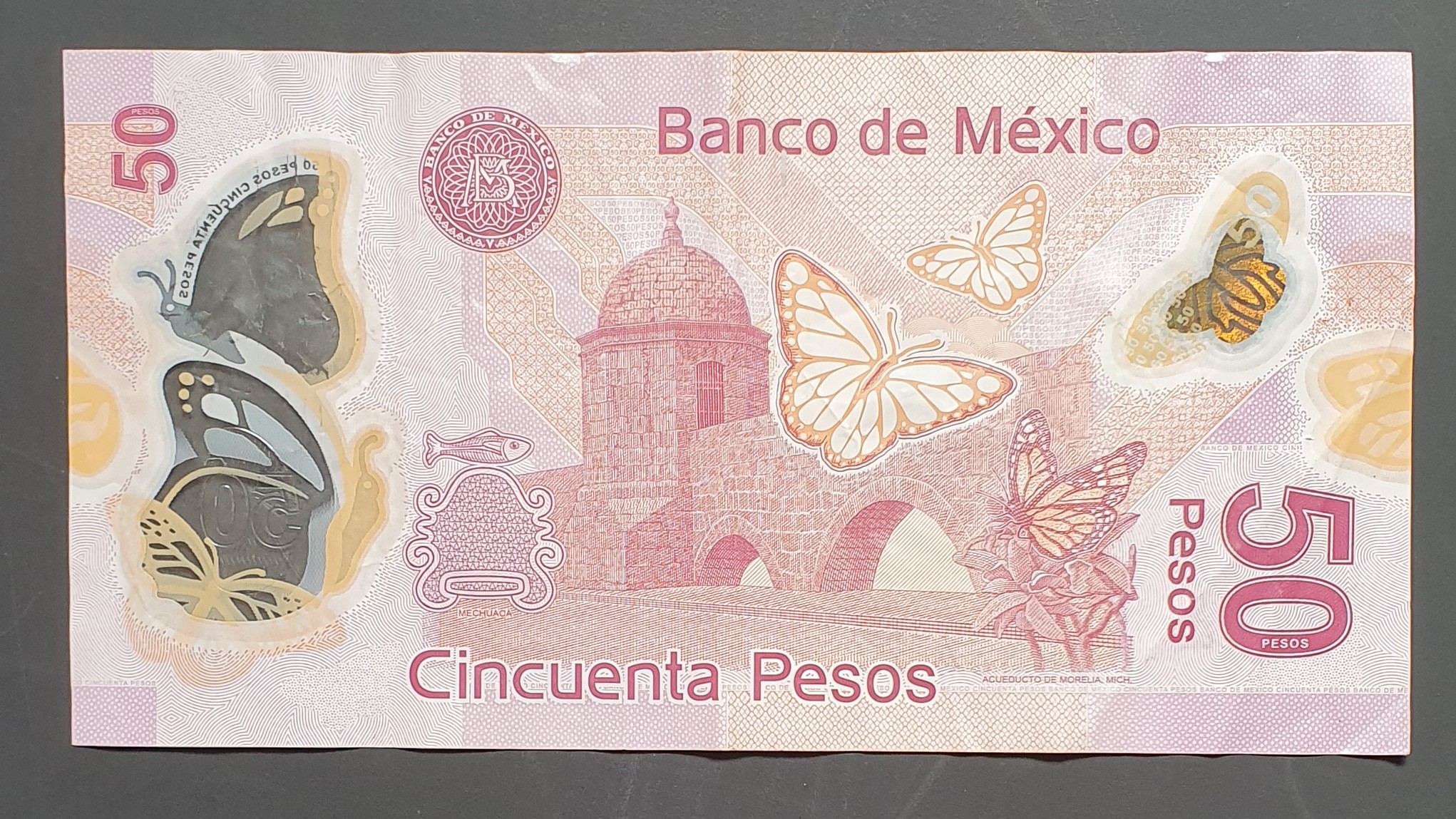 50 Peso back